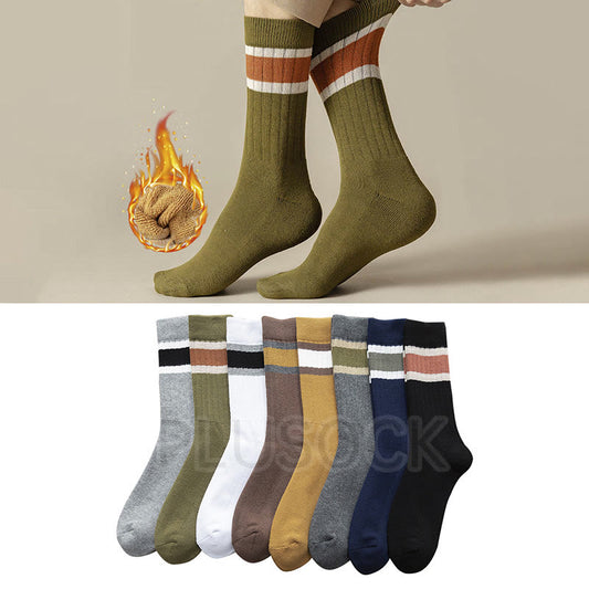 Plus Size Warm Breathable Quarter Socks(8 Pairs) - Multicolor - EU37-45(US4-11) - image 0