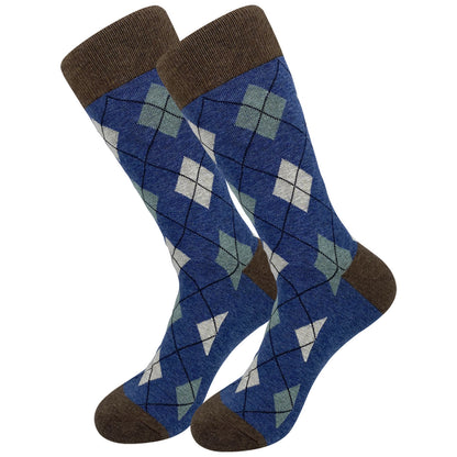 Classic Lozenge Crew Socks(5 Pairs) - image 4