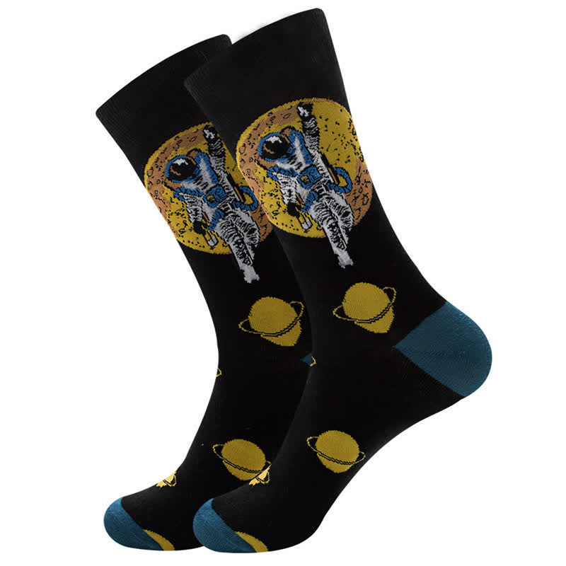  Halloween Holiday Cotton Fashion Crew Socks(5 Pairs) - image 3