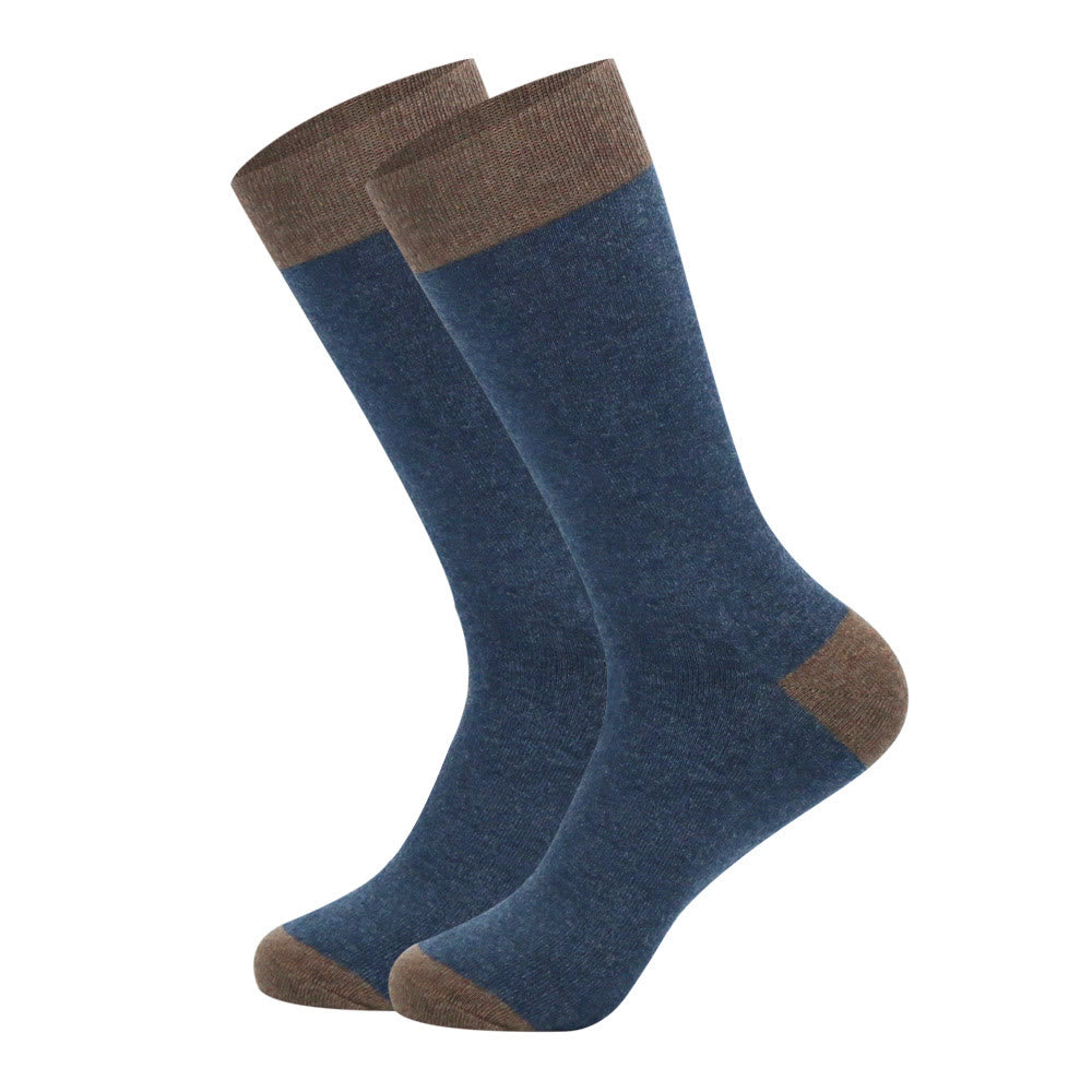 Double Color Crew Socks(6 Pairs) - image 5