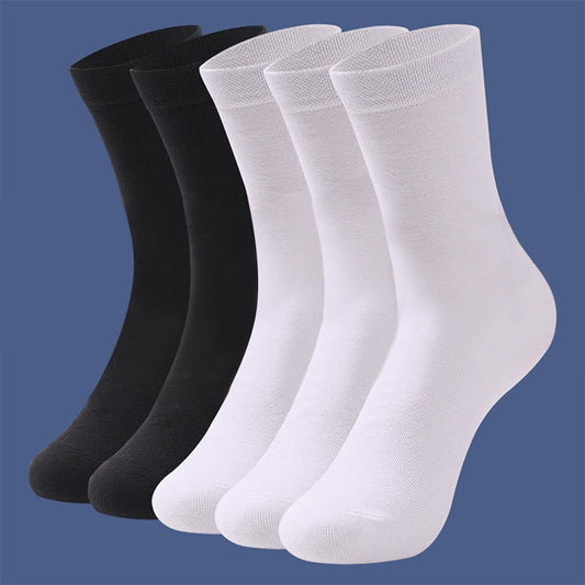Cotton Thick Quarter Socks(3 Pairs) - image 0