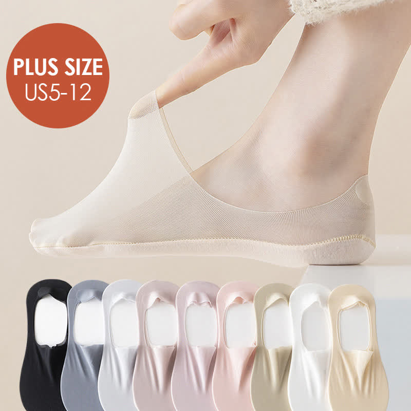 Ice Silk No Show Socks(5 Pairs) - image 0