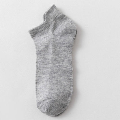 Multicolor Loose Cotton Socks(3 Pairs) - 42-48 - Grey - image 11