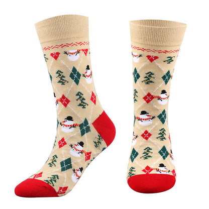 Christmas Soft Crew Socks(5 Pairs) - image 3