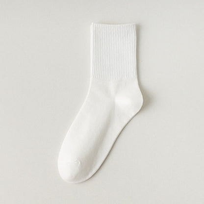 Comfy Cotton Quarter Socks(6 Pairs) - White - EU39-43(US5-9) - image 4