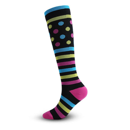 Gray Ribbon Heart Compression Socks(5 Pairs) - image 4