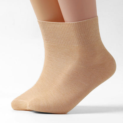 Non Binding Quarter Socks Bundle - 45-50 - Skin - 5 Pairs - image 9