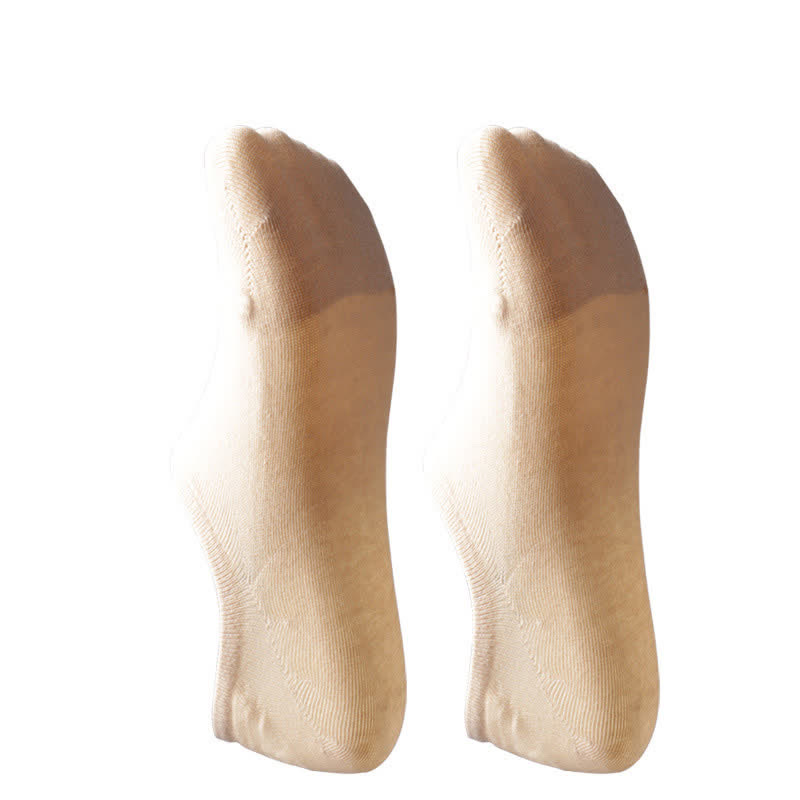 Anti-slip Cotton No Show Socks(4 Pairs) - image 9