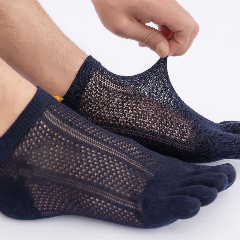 Five Toes Cotton Alignment Socks(4 Pairs) - image 0