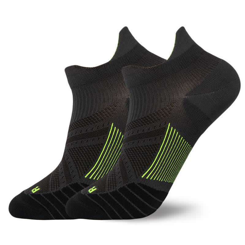 Comfy Sport Ankle Compression Socks(6 Pairs) - Black - EU41-44(US7.5-10) - image 6