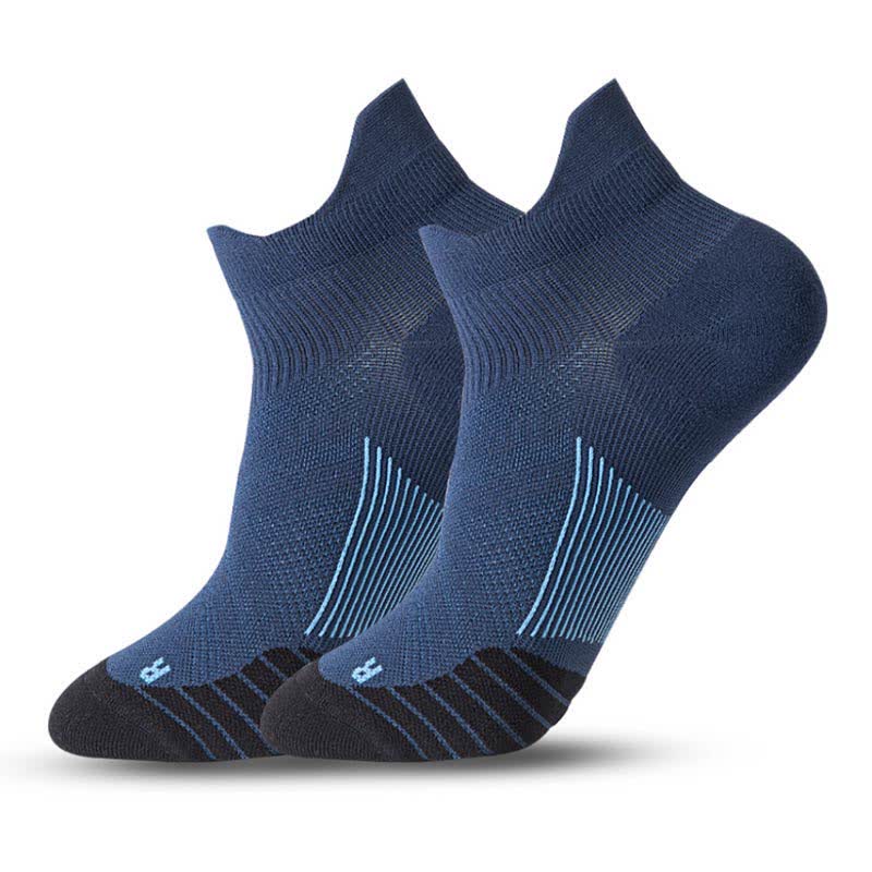 Comfy Sport Ankle Compression Socks(6 Pairs) - Navy Blue - EU41-44(US7.5-10) - image 5