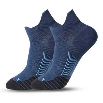 Comfy Sport Ankle Compression Socks(6 Pairs) - Navy Blue - EU41-44(US7.5-10) - image 5