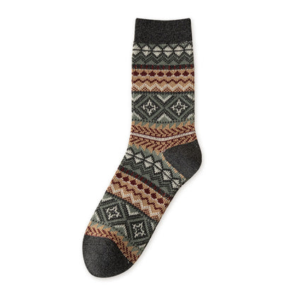 Retro Breathable Quarter Socks(3 Pairs) - image 16