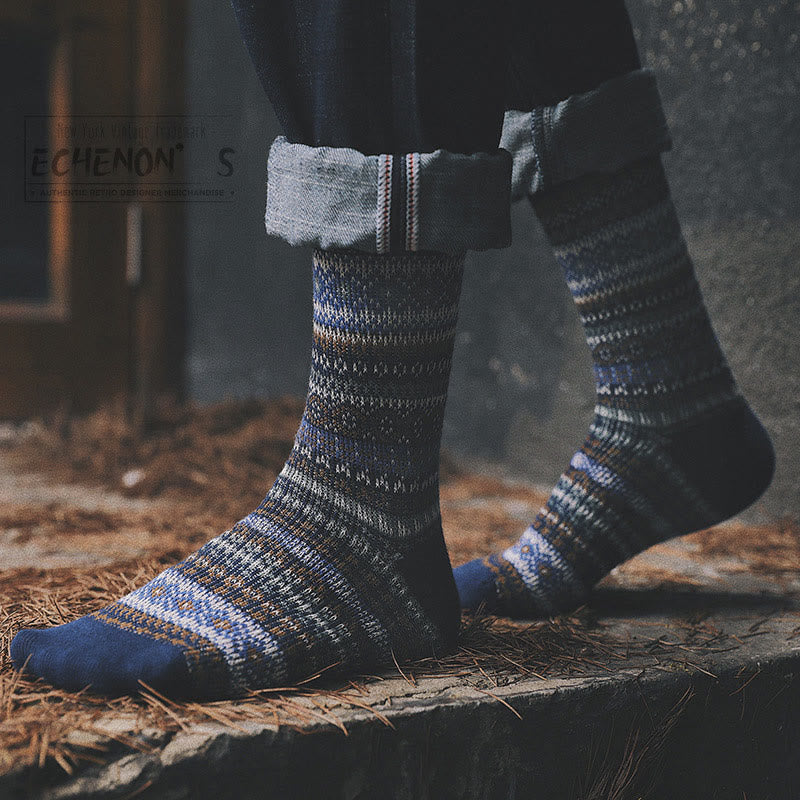 Retro Soft Cotton Quarter Socks(10 Pairs) - image 2