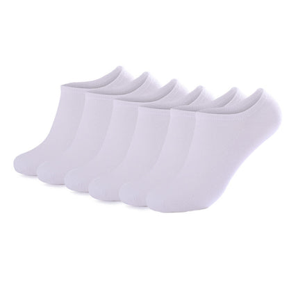 Mesh No Show Socks(3 Pairs) - White - EU44-49(US10-14) - image 14