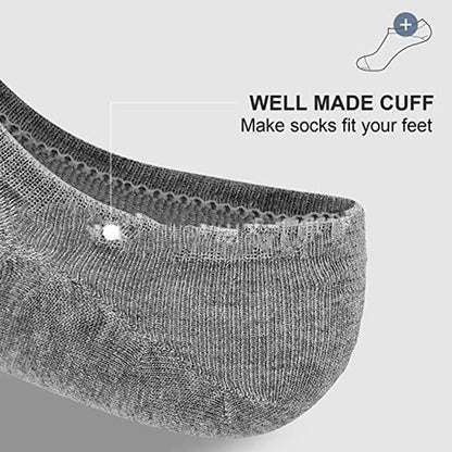 Mesh No Show Socks(3 Pairs) - image 6