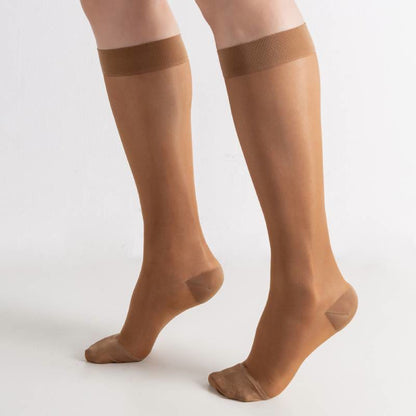 Pure Color Sheer Compression Socks - image 2