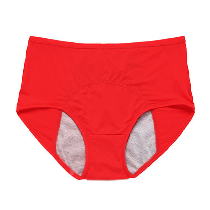 Period Leak Protection Panty(5 Pairs) - Red - 8XL - image 18