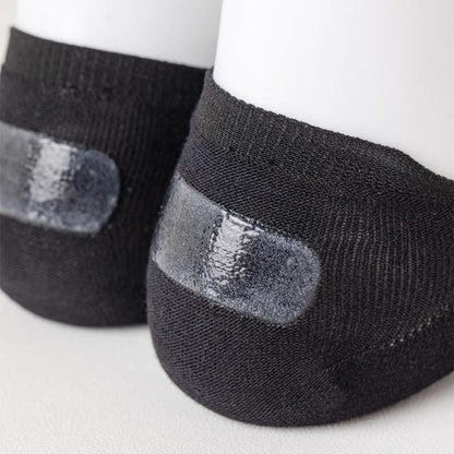 Plus Size Mesh Elasticity No Show Socks(5 Pairs)