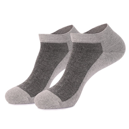 Plus Size Stitching Color Ankle Socks(3 Pairs)