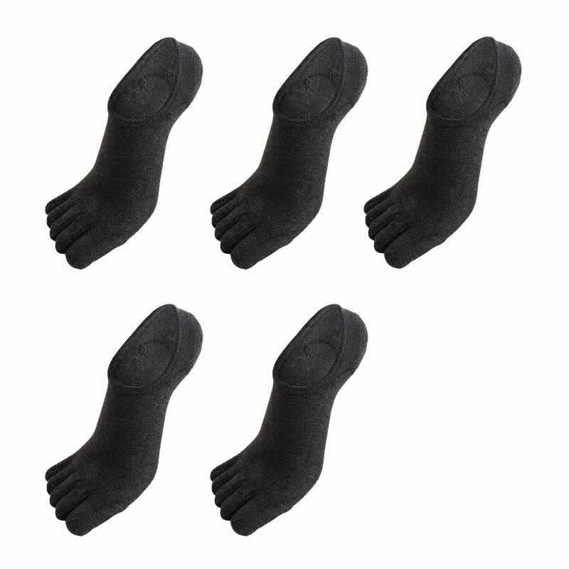 Five Toes Antibacterial Alignment Socks(5 Pairs) - Dark Grey - EU43-51(US9-16) - image 10