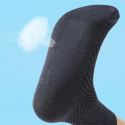Bamboo Fiber Quarter Socks(5 Pairs) - image 5