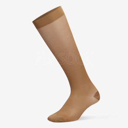 Pure Color Sheer Compression Socks - image 5