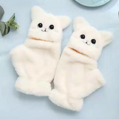 Cozy Cartoon Flip Top Gloves - image 4