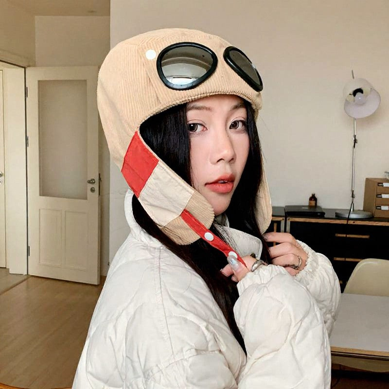 Fleece-Lined Earflap Aviator Hat - image 7