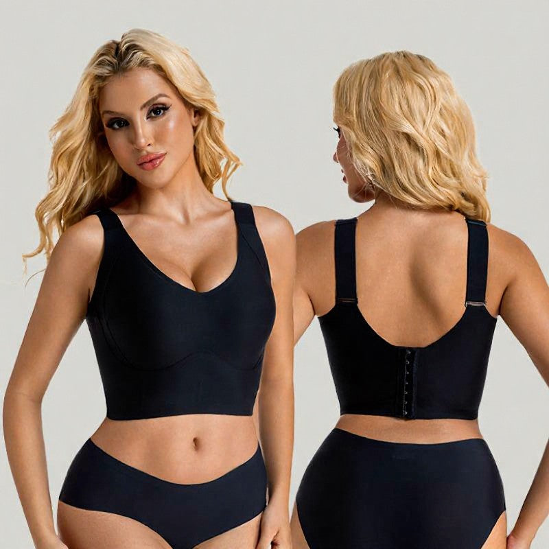 Longline Shaping Wireless Bra with 7-Row Adjustable Hooks - image 1