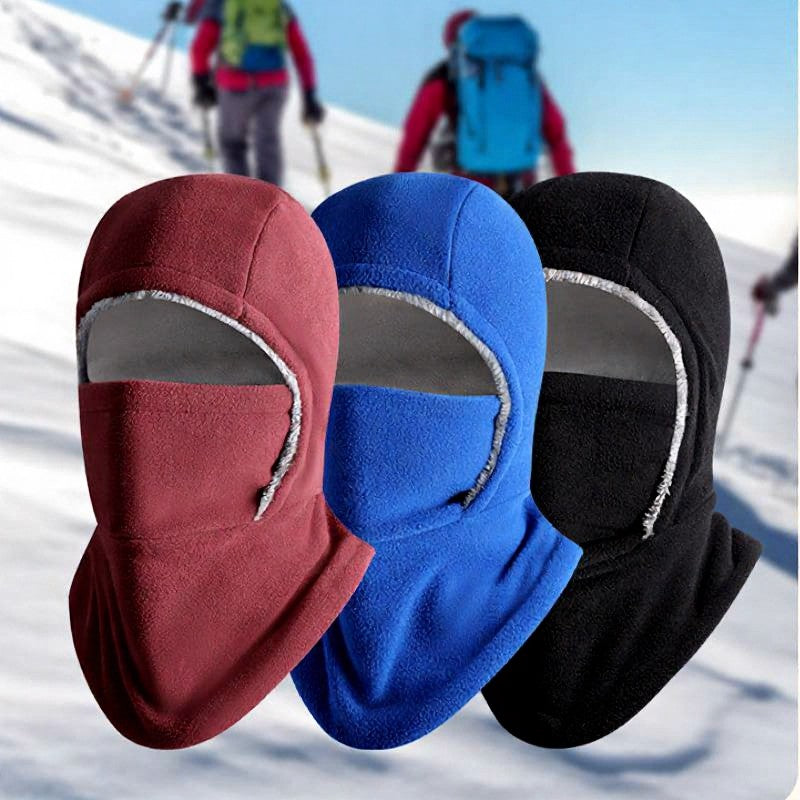Fleece Lined Thermal Hooded Scarf - image 4