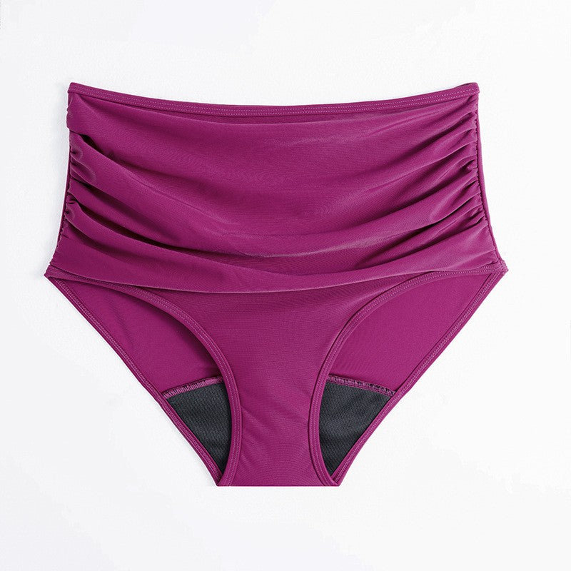 Triangle High Waist Panty - Purple - 6XL - image 3