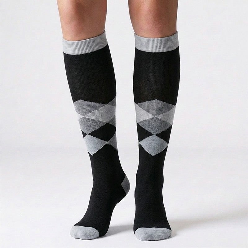 Star Moon Flower Compression Socks(3 Pairs) - image 2