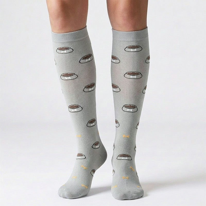 Playful Cat Dog Compression Socks(5 Pairs) - image 3