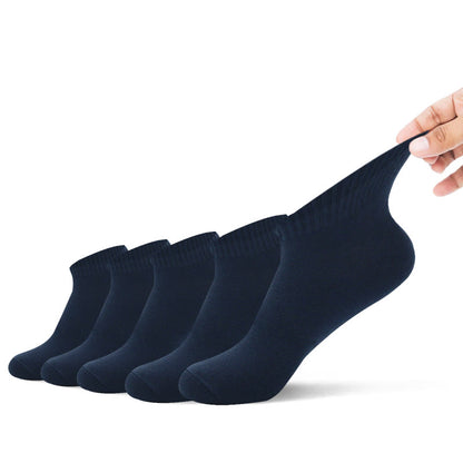 Deodorant Ankle Socks(5 Pairs) - 43-48 - Dark Blue - image 6