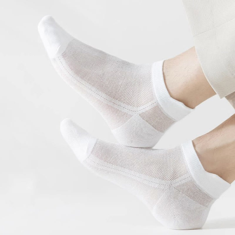 Mesh Breathable Ankle Socks(7 Pairs) - image 5