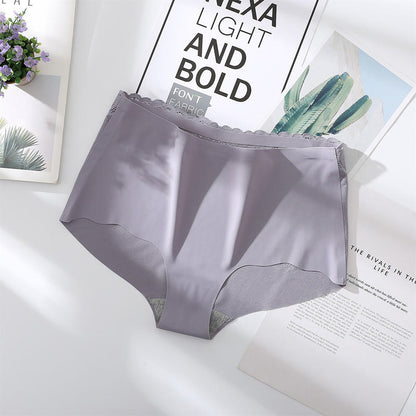 Seamless Panty(3 Packs) - Grey - 3XL - image 5