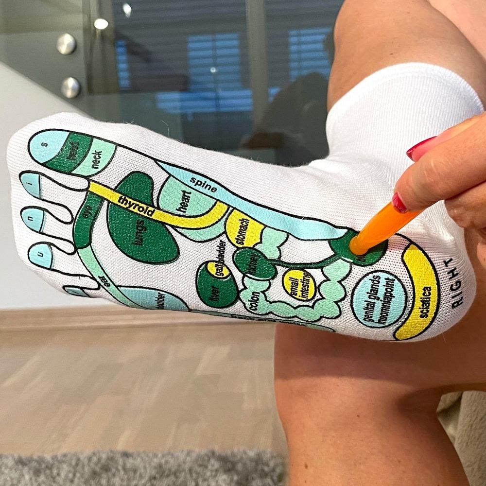 Acupressure Socks Physiotherapy Massage Relieve Tire - image 5