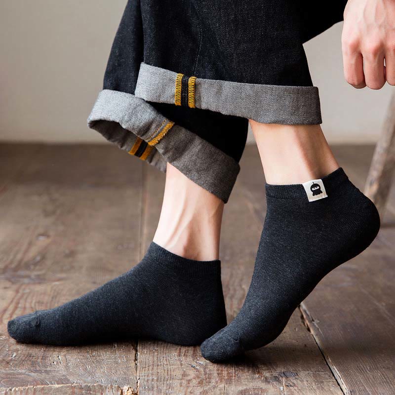 Funny Pattern Cotton Socks(3 Pairs) - image 1
