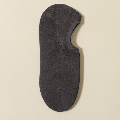 Non-Slip No Show Socks(5 Pairs) - Dark Grey - EU39-46(US5-12) - image 19