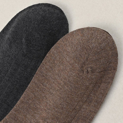 Solid Color Thigh High Socks(2 Pairs) - image 12