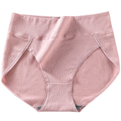 High-Waisted Antibacterial Panty(6 Pairs) - Pink - 4XL - image 8