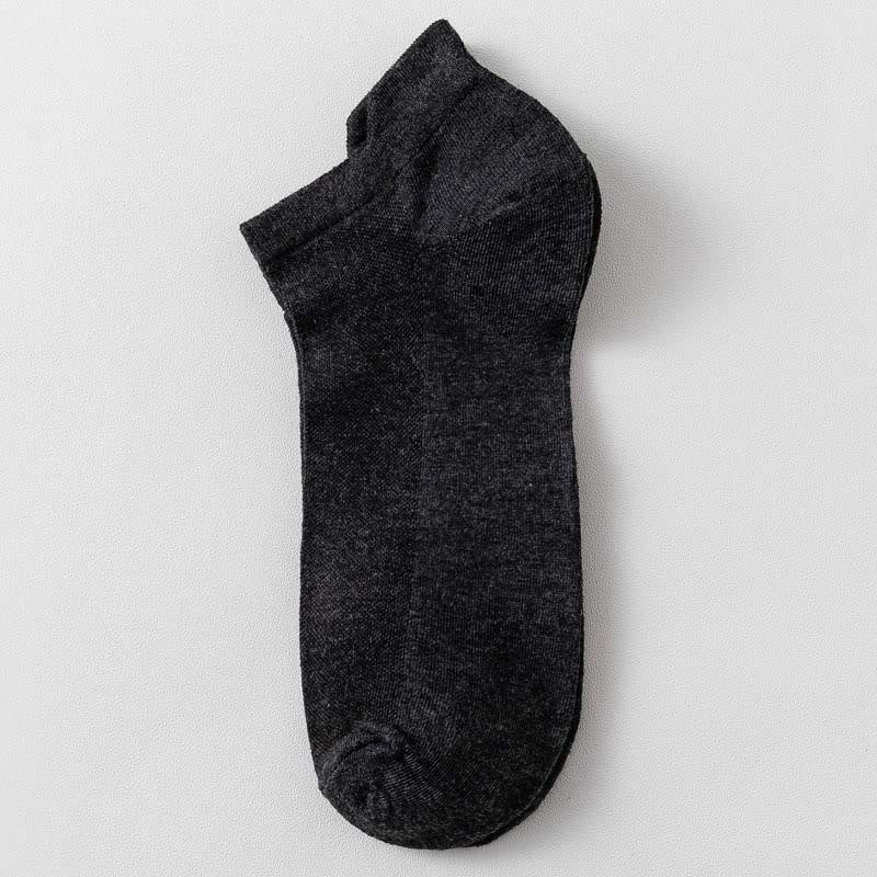 Multicolor Loose Cotton Socks(3 Pairs) - 42-48 - Dark Grey - image 5