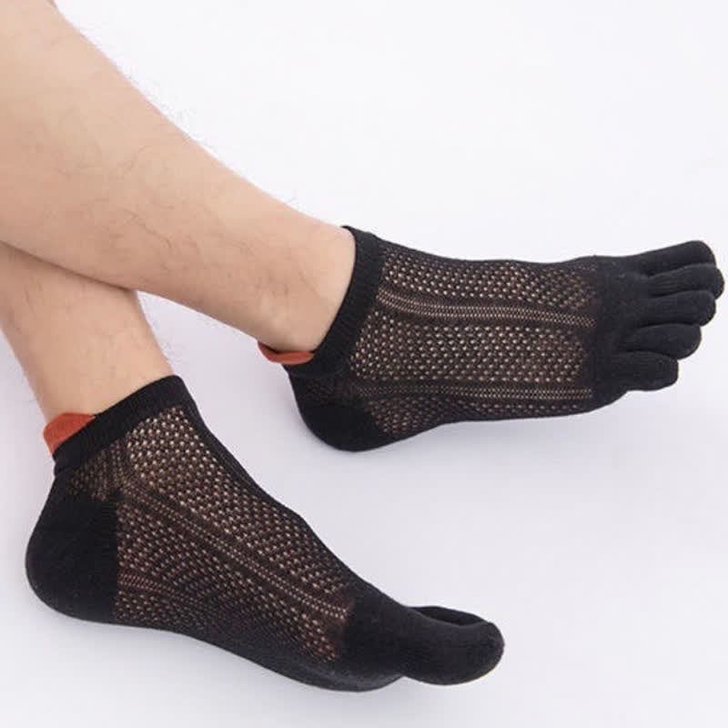 Five Toes Cotton Alignment Socks(4 Pairs) - image 3