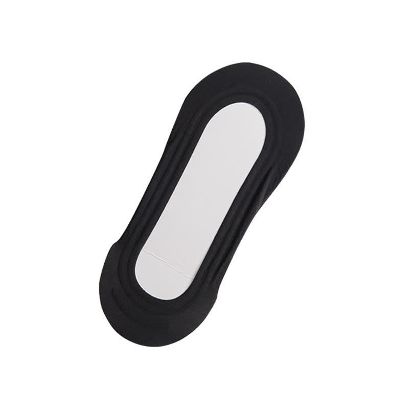 Flower Bottom Boat Socks(6 Pairs) - Black - EU39-44(US8.5-12) - image 7