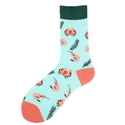 Undersea Shark Crew Socks(5 Pairs) - image 8