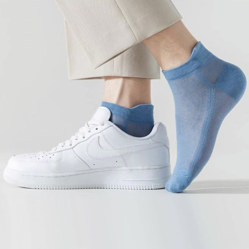 Mesh Breathable Ankle Socks(7 Pairs) - image 6