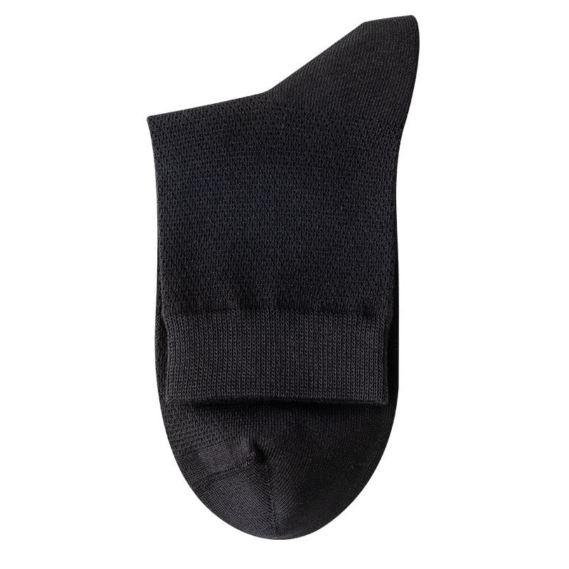 Multicolor Mesh Quarter Socks(5 Pairs) - Black - EU39-46(US5-12) - image 14