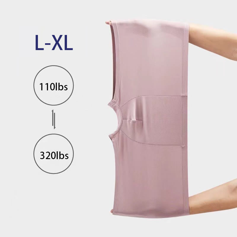 Plus Size High-Elastic Boxer Briefs(1 Pair) - image 1