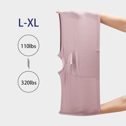 Plus Size High-Elastic Boxer Briefs(1 Pair) - image 1